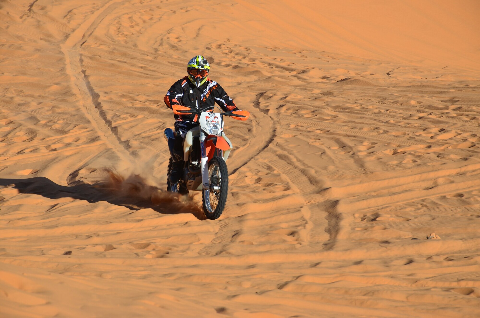 6 days motorcycle tour from Ouarzazate Chegaga Sahara Desert