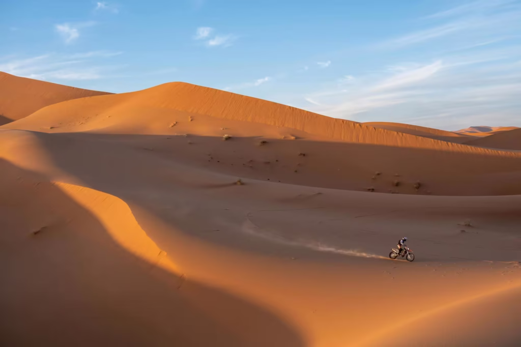 4 days moto tour from Errachidia to Merzouga desert
