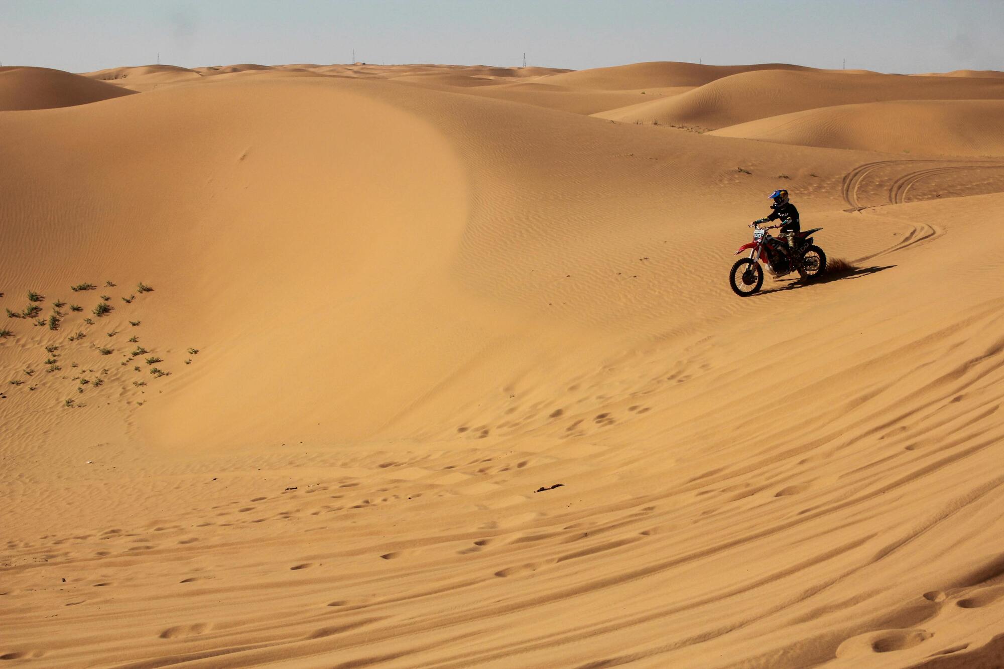 6 days motorcycle from Errachidia to erg Chebbi dunes Merzouga