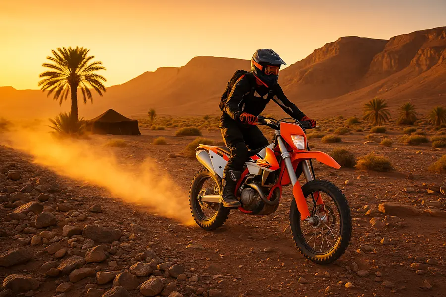 1 Day Motorcycle Tours in Merzouga Desert