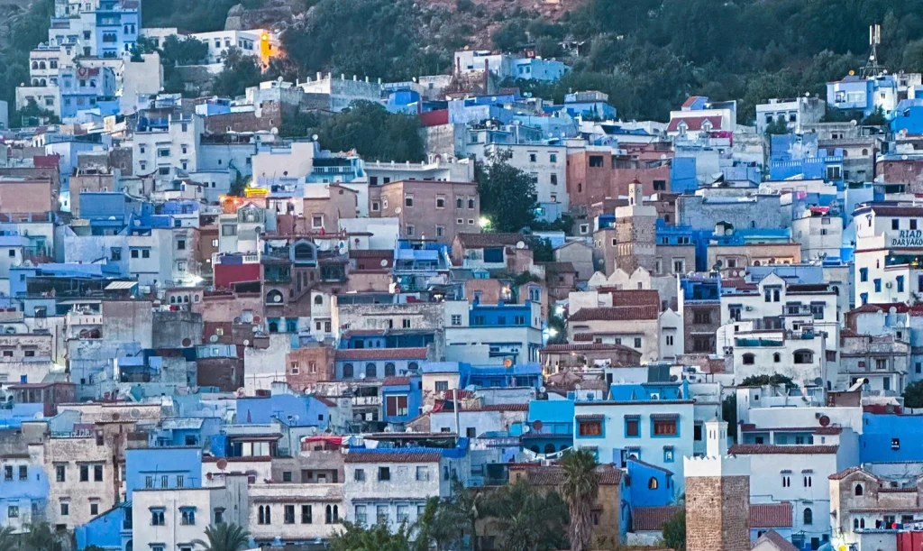 Chefchaouen motorcycle route, Tangier to Chefchaouen ride, Fes to Chefchaouen motorbike, Rif Mountains motorcycle tour